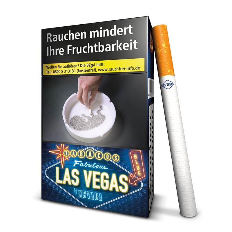 Las Vegas Zigaretten Blue (10x20) SW13068