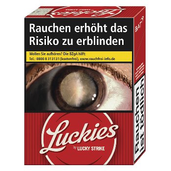 LUCKIES CRAFTED RED 8,00 Euro