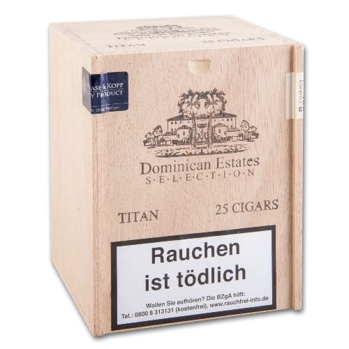 DOMINICAN ESTATES Titan 25 Zigarren 35095