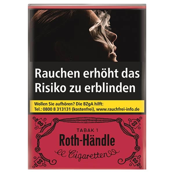 ROTH-HÄNDLE Zigaretten ohne Filter (10x20) SW09590595