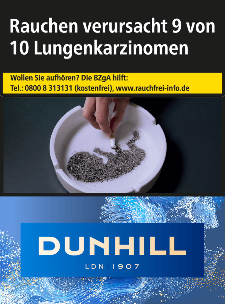 Dunhill Zigaretten KS Blue Giga (12x24) SW15084