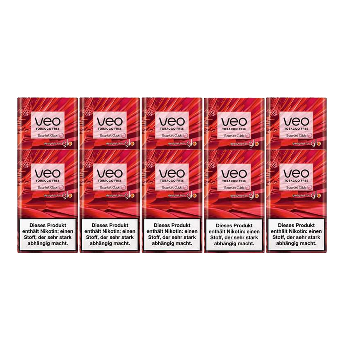 10 Schachteln VEO Scarlet Click SW15748