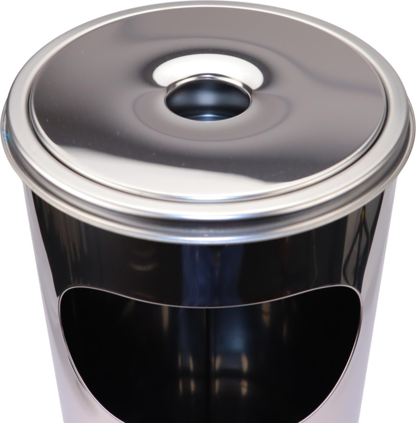 Sand-Standascher Edelstahl poliert 504925