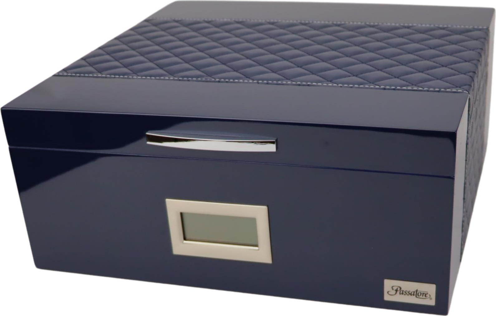 PASSATORE Humidor nachtblau glänzend, ca. 30-40 Zigarren 563112