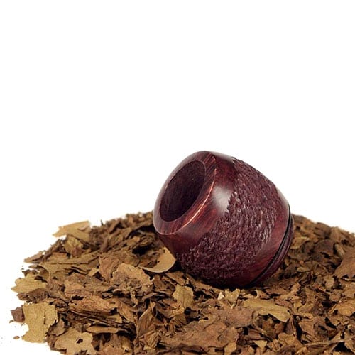 Pfeifenkopf Falcon Billard Rustic aus Bruyèreholz rau in orangebraun 4323