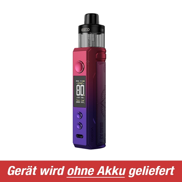 E-Zigarette VOOPOO Drag X2 Pod Kit modern-red 17896