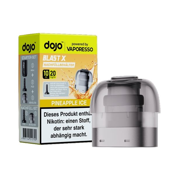 E-Liquidpod DOJO Blast X Refill Pineapple Ice 20mg
