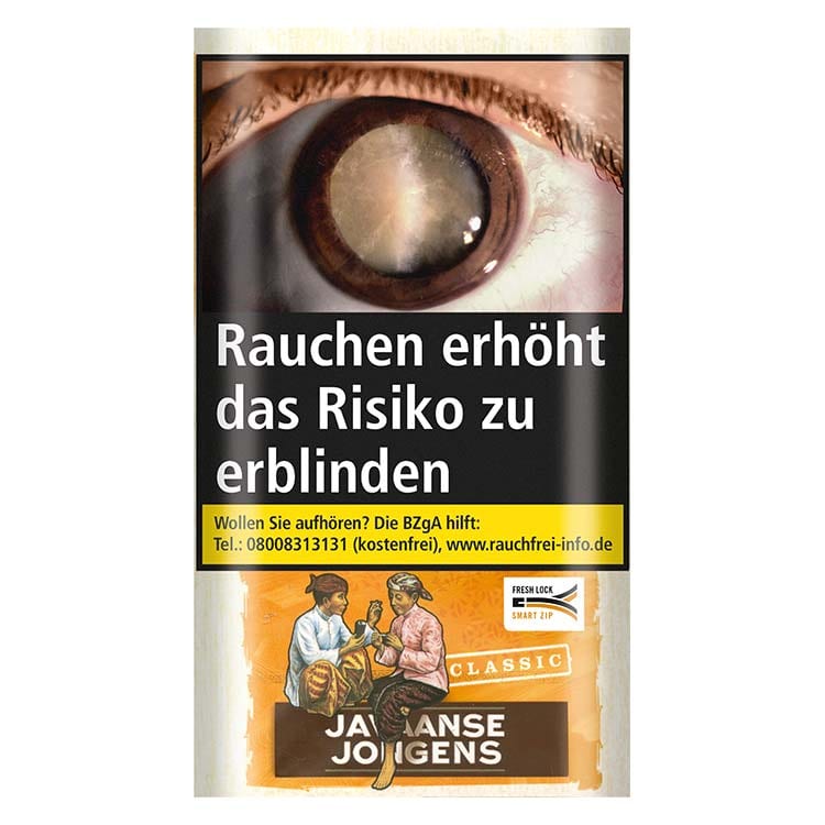 POUCH Zigarettentabak Javaanse Jongens Classic 30 Gramm SW12001