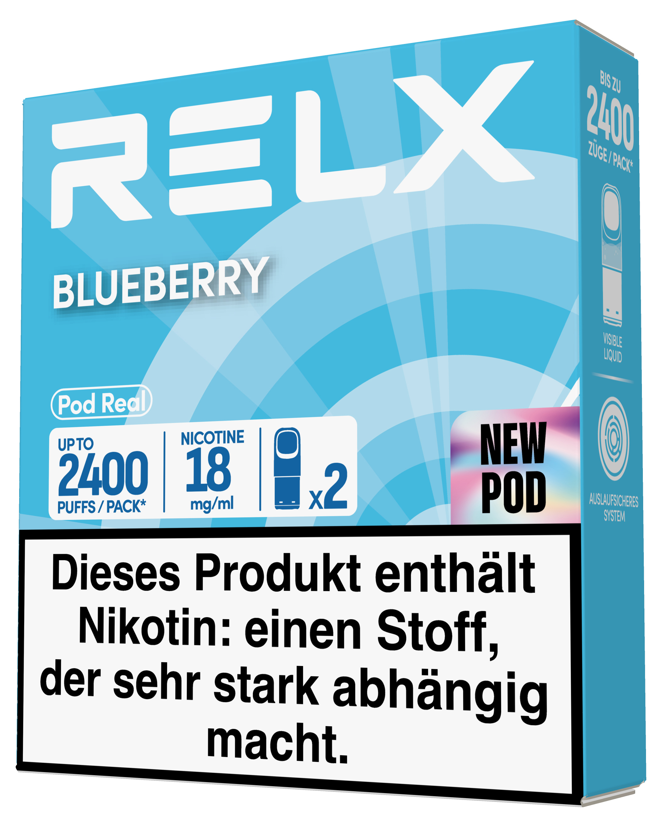 RELX Pod Real Blueberry 18 mg/ml