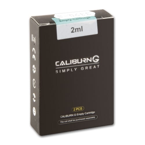 E-Tank UWELL Caliburn G Pod Tank ohne Coil 2ml 2 Stueck 33908