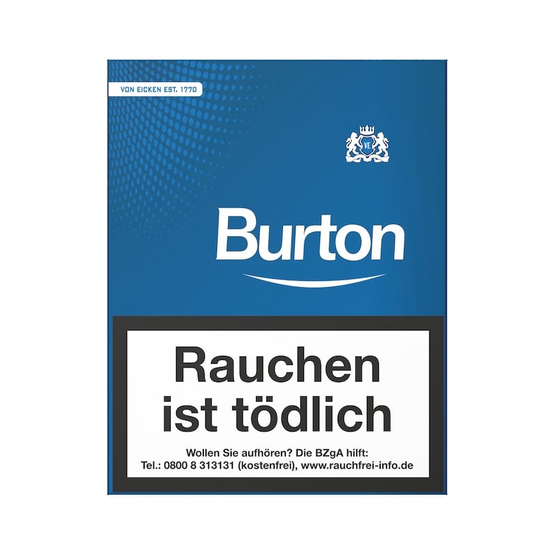 Burton Blue Naturdeckblatt Filterzigarillos (8x25) SW12433