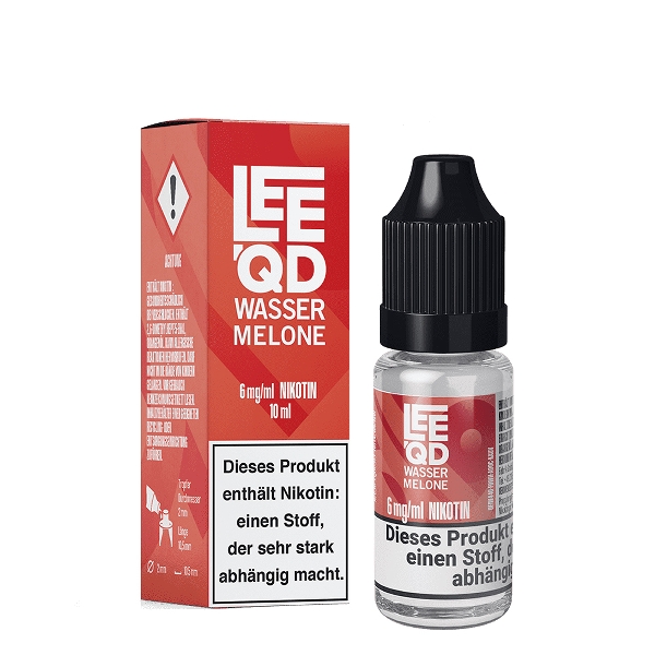 E-Liquid LEEQD Fruit Wassermelone 6mg 50 PG / 50 VG 17890