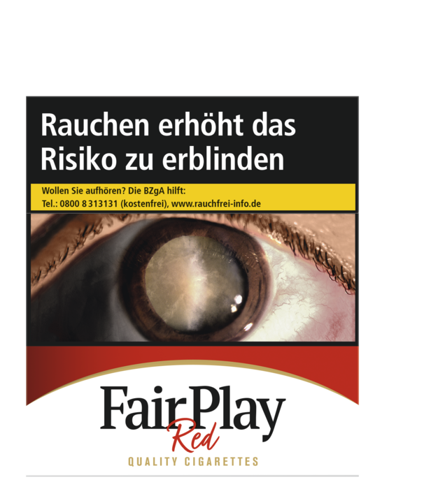 Fair Play Zigaretten Red Filter (8x30) SW33794