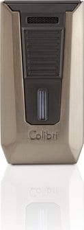 COLIBRI Zigarren-Feuerzeug "Slide II" gun/schwarz matt 295082