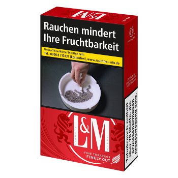 L&M Red Label 9,00 € Zigaretten