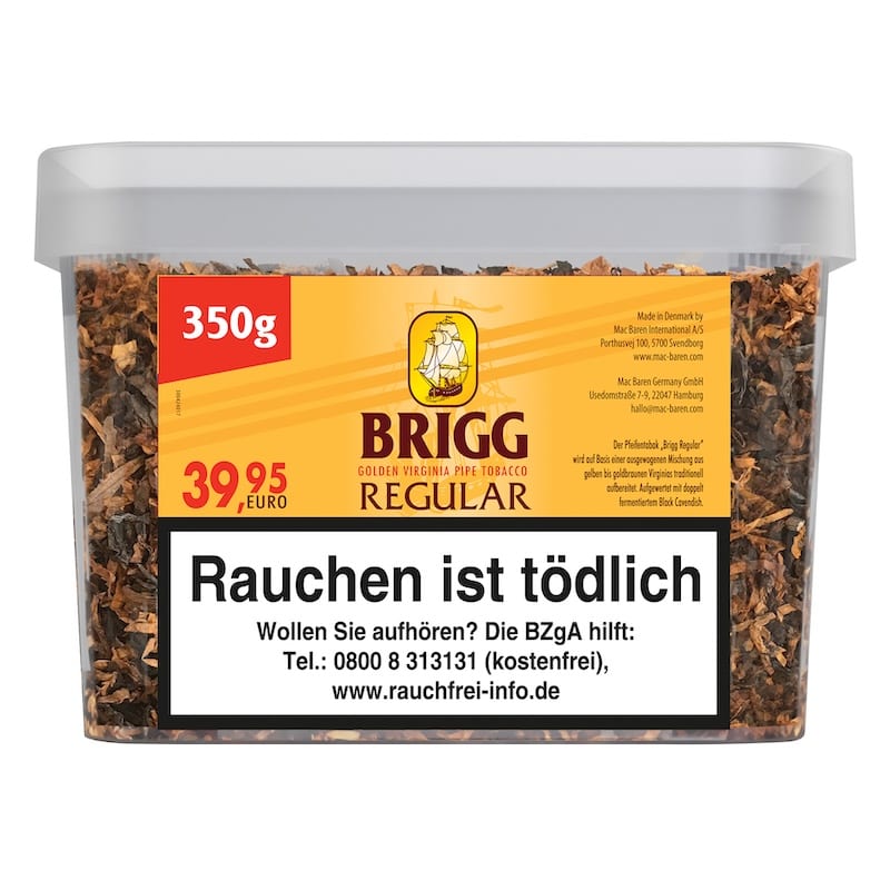 Pfeifentabak Brigg Regular 350 Gramm SW12389