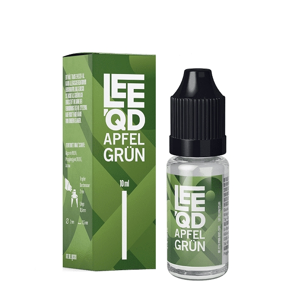 E-Liquid LEEQD Fruit Apfel grün 0mg 50 PG / 50 VG 17881