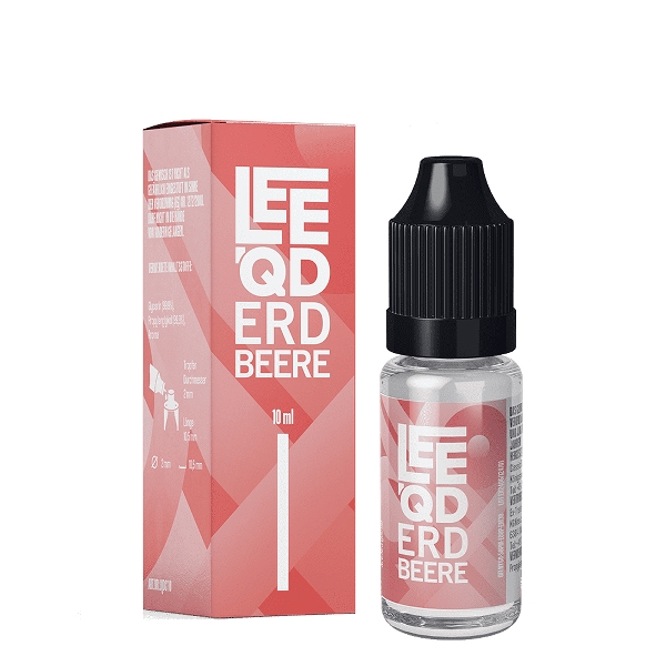 E-Liquid LEEQD Fruit Erdbeere 0mg 50 PG / 50 VG 17883