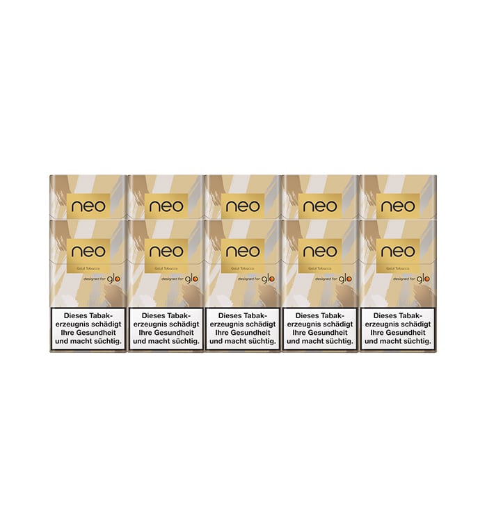 10 Schachteln neo™ Gold Tobacco SW15347