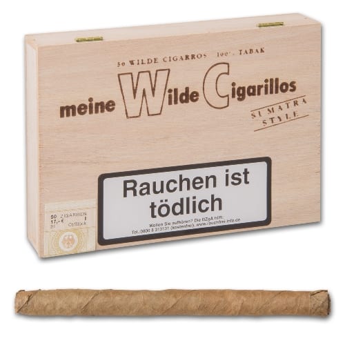 MEINE WILDE Cigarillos Sumatra 50 Zigarillos 35210