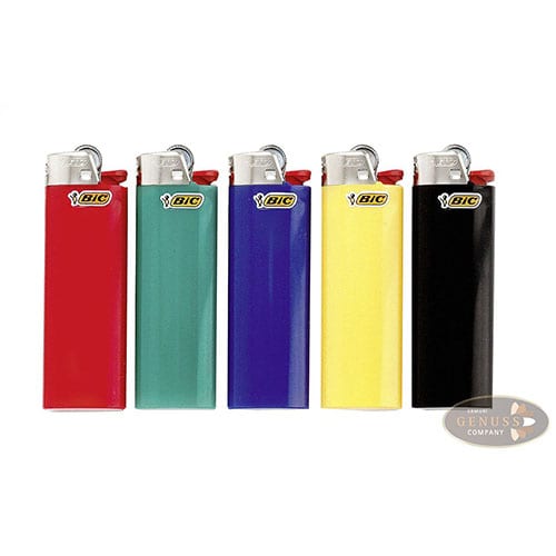 Feuerzeug BiC Maxi aus Kunststoff in Unifarben 50 Stück 5605