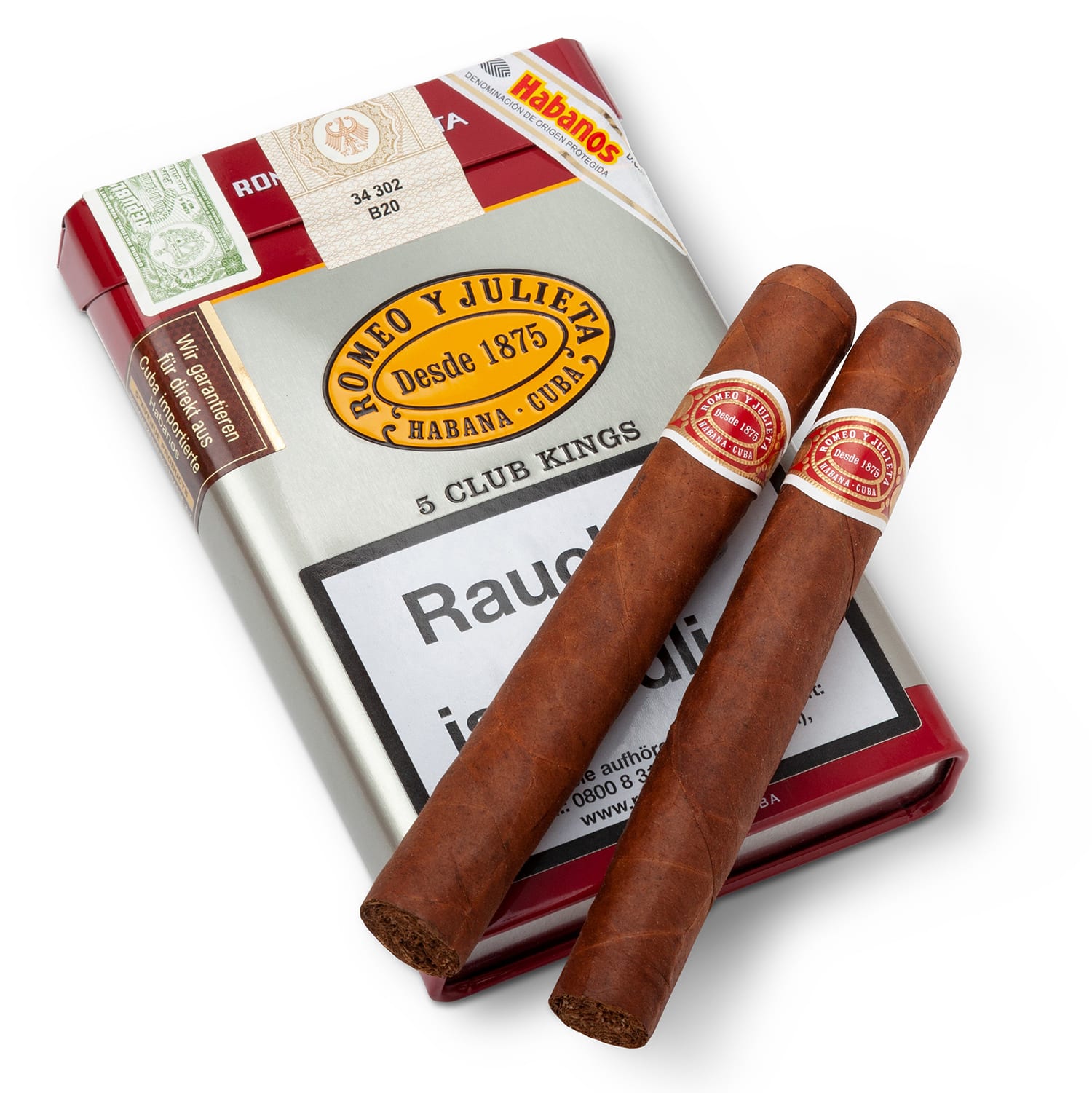 ROMEO Y JULIETA Club Kings 5 Zigarren 32256