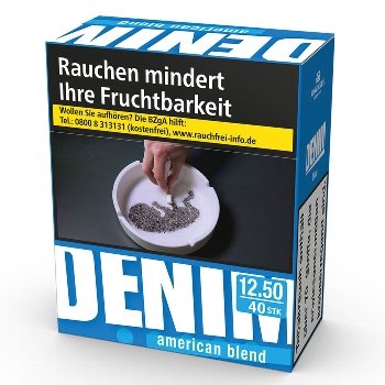 Denim Zigaretten Blue 3 XL-Box (4x40)