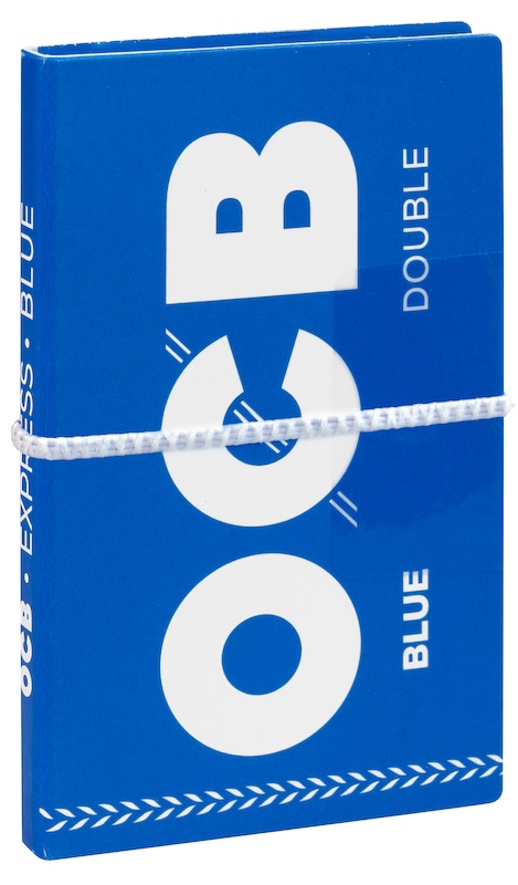 Zigarettenpapier OCB Blau Gummizug 1 Heftchen à 100 Blättchen SW10132