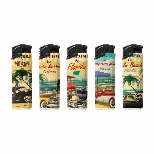 25 Feuerzeuge Turbo ATOMIC Cars Sunny 36878