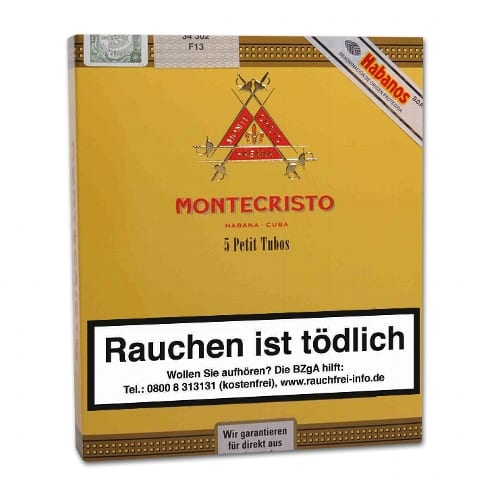 Montecristo Petit Tubos 5 Zigarren 64311