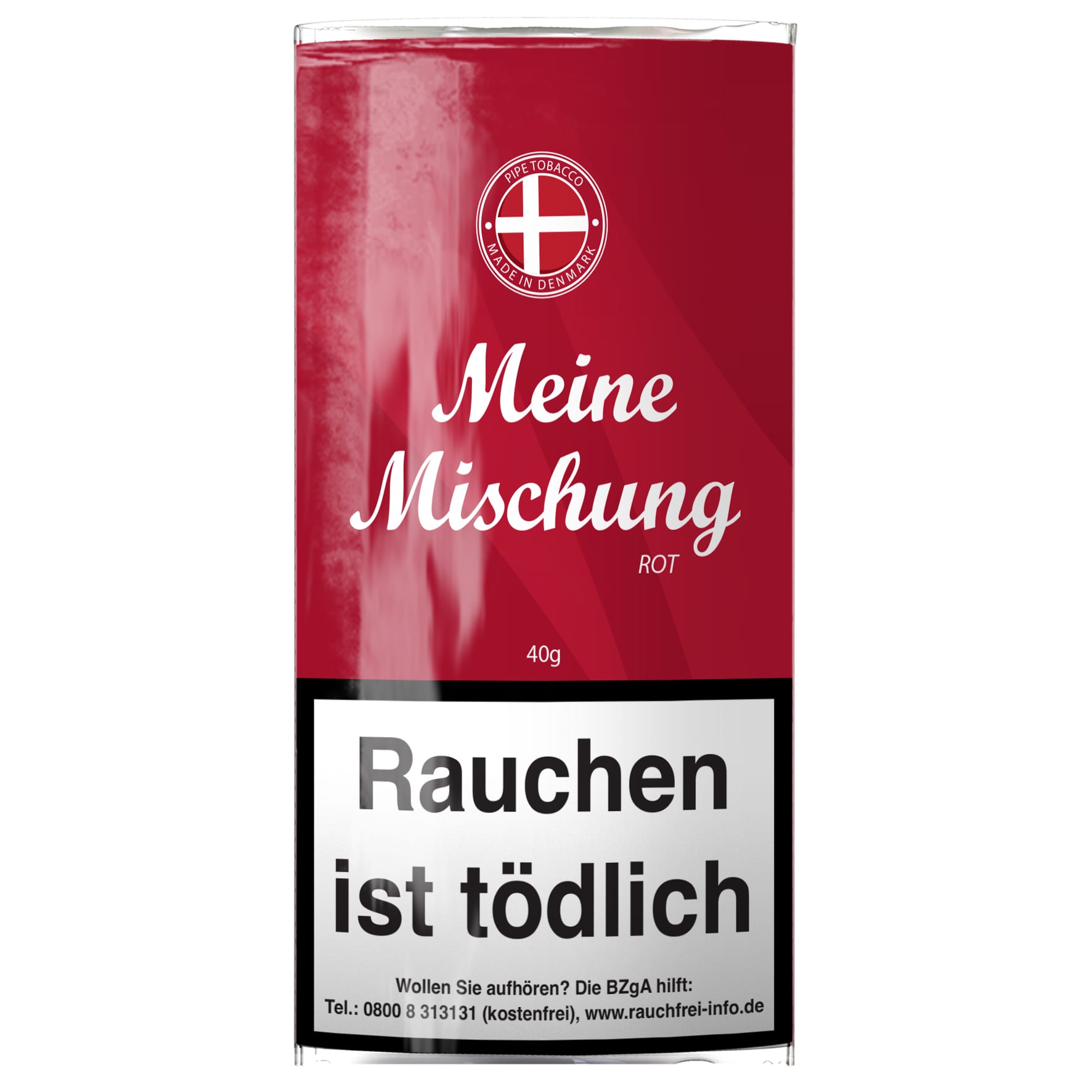 Pfeifentabak Meine Mischung Rot 40 Gramm 17142