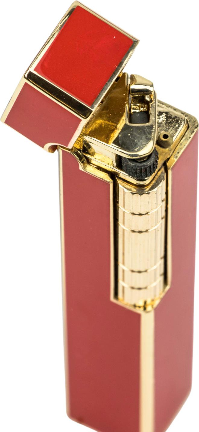 SKY Feuerzeug "Iconic" rot/gold  Sz 235821