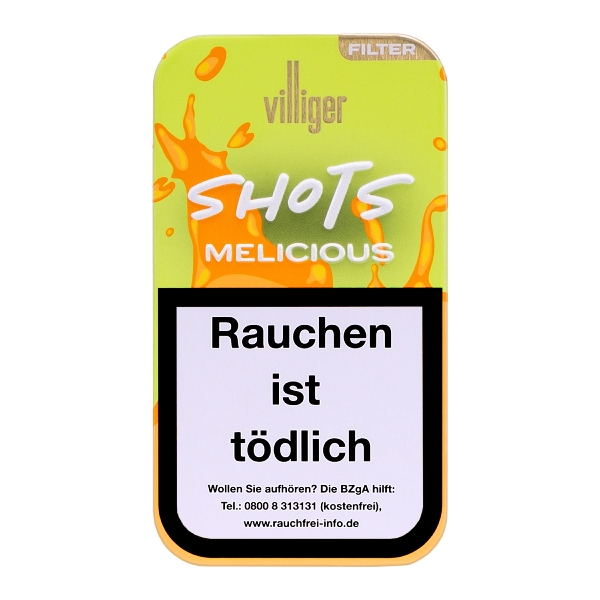 VILLIGER SHOTS MELICIOUS 10 Zigarillos 220263