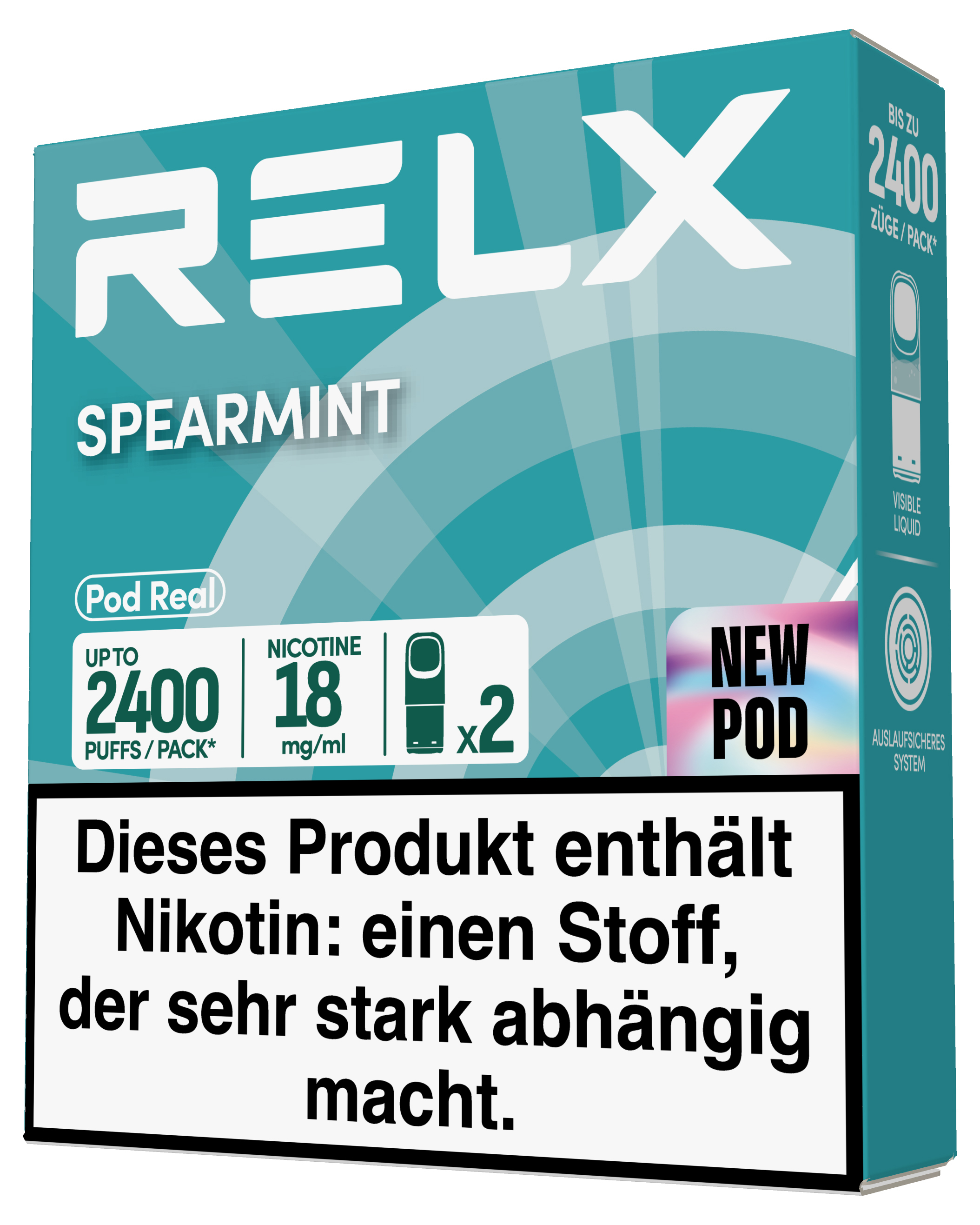 RELX Pod Real Spearmint 18 mg/ml