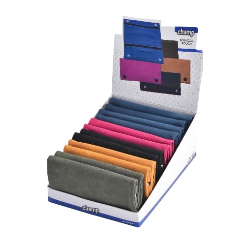 Feinschnitt-Tasche Kunstleder CHAMP 5 Farben sortiert 37212