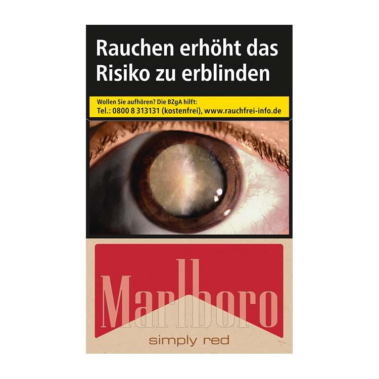 Marlboro Simply Red Zigaretten ohne Zusätze (10x20) SW13402