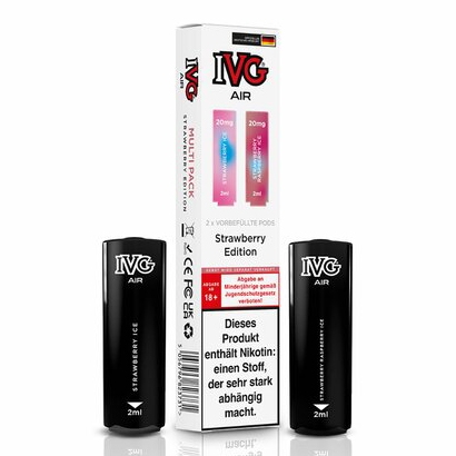 E-Liquidpod IVG Air Strawberry Edition 20mg 2 Pods 81741