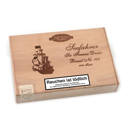Seefahrer Sir Francis Drake Nr.100 Brasil 25 Zigarren 62402