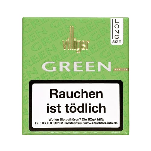 VILLIGER Green Filter Long 20 Zigarillos 44050