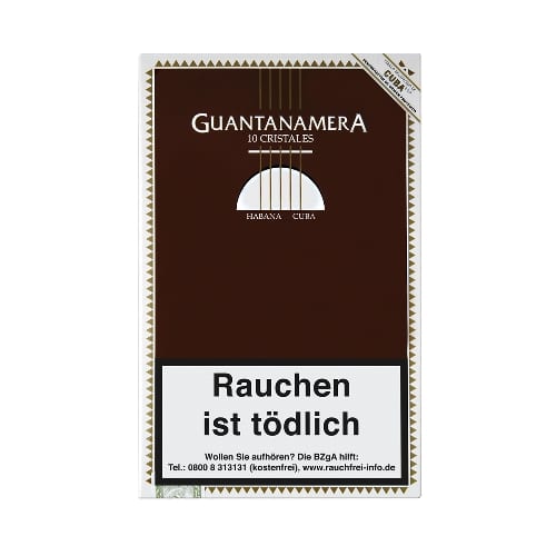 Guantanamera Cristales Tubes 10 Zigarren 63091