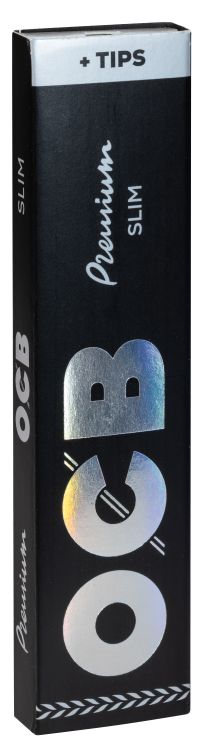 Zigarettenpapier OCB Slim Filter 32 Blättchen inklusive 32 Filtertips
