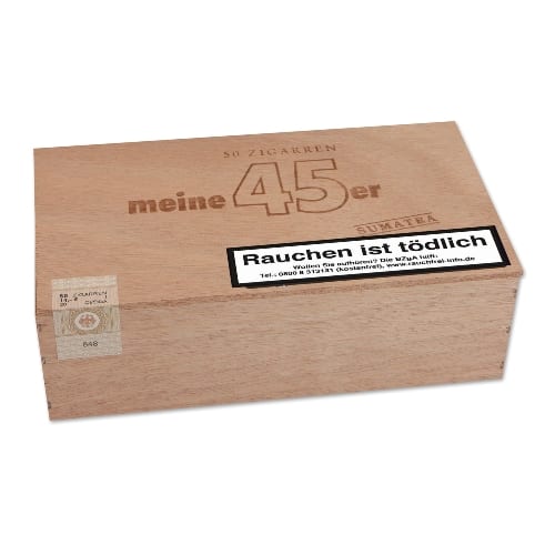 Meine 45er Sumatra 50 Zigarren SW48012