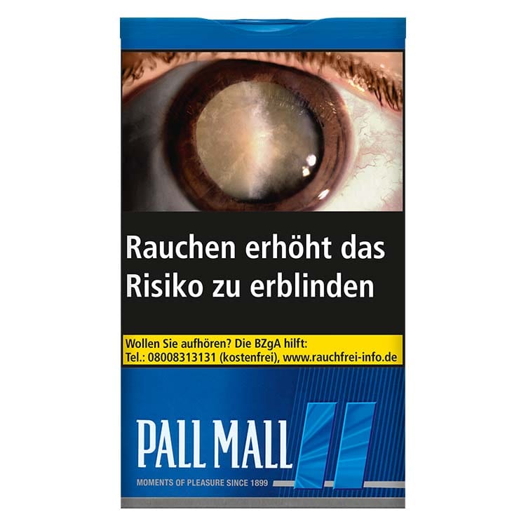Zigarettentabak Pall Mall Blue Volumen XL-Dose 40 Gramm SW11907