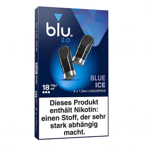 E-Liquidpod BLU 2.0 Blue Ice 18 mg 2 Pods SW4416