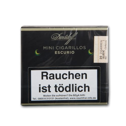 Davidoff Mini Escurio 20 Zigarillos 84852