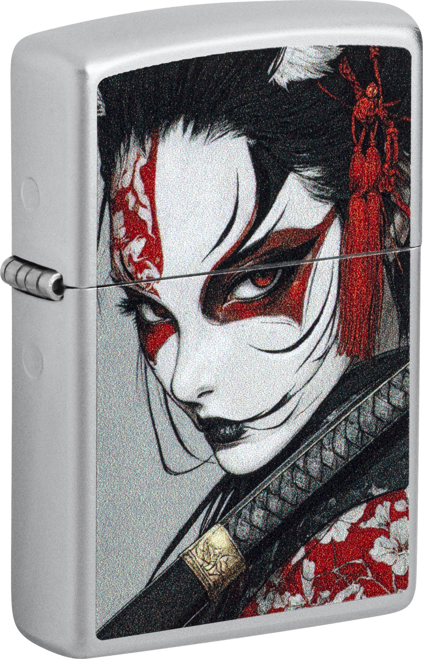 ZIPPO satin finish color Samurai Woman 60007516