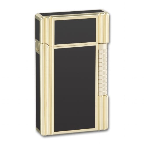 Feuerzeug Stein JEAN CLAUDE Dustin goldin/schwarz 90749