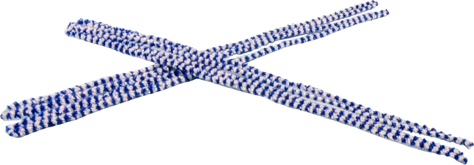 Pfeifenreiniger "VAUEN lang" blau/weiß 30cm konisch SW5454510082