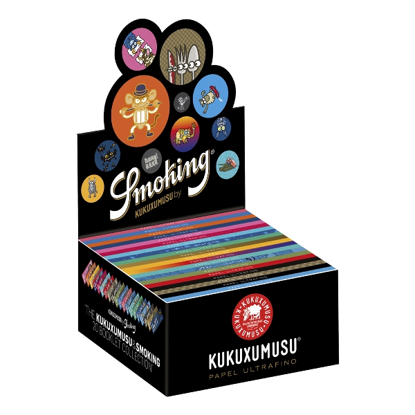 Zigarettenpapier SMOKING King Size Kukuxumusu 50x33 81644