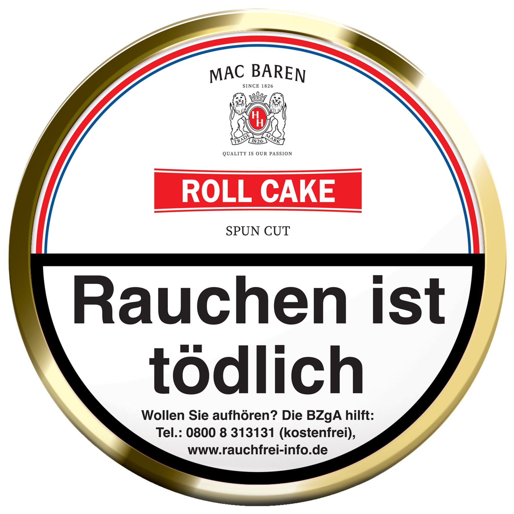 Pfeifentabak MAC BAREN ROLL CAKE 100 Gramm 9861